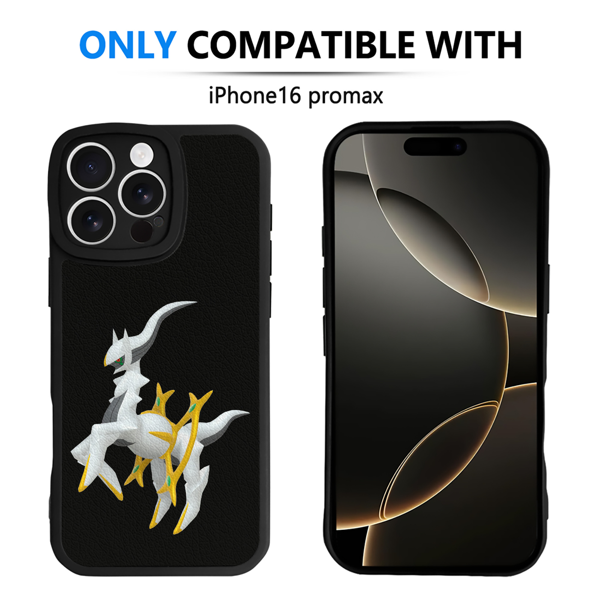 （画像用） ポケットモンスター Pokémon 【iPhone 16シリーズ対応】シリコンスマホケース（レザー調） 材質：シリコン